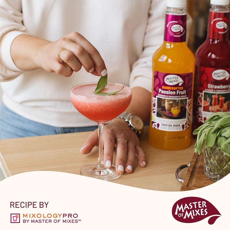 Master of Mixes Passion Fruit Drink Mix, Ready To Use, 1 Liter Bottle (33.8 Fl Oz), Pack of 3 - Image 4